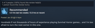 Illustration for article titled Resident Evil 7, As Told By Steam Reviews